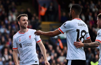 Liverpool’s Perfect Start Continues with Jota’s Goal Against Palace