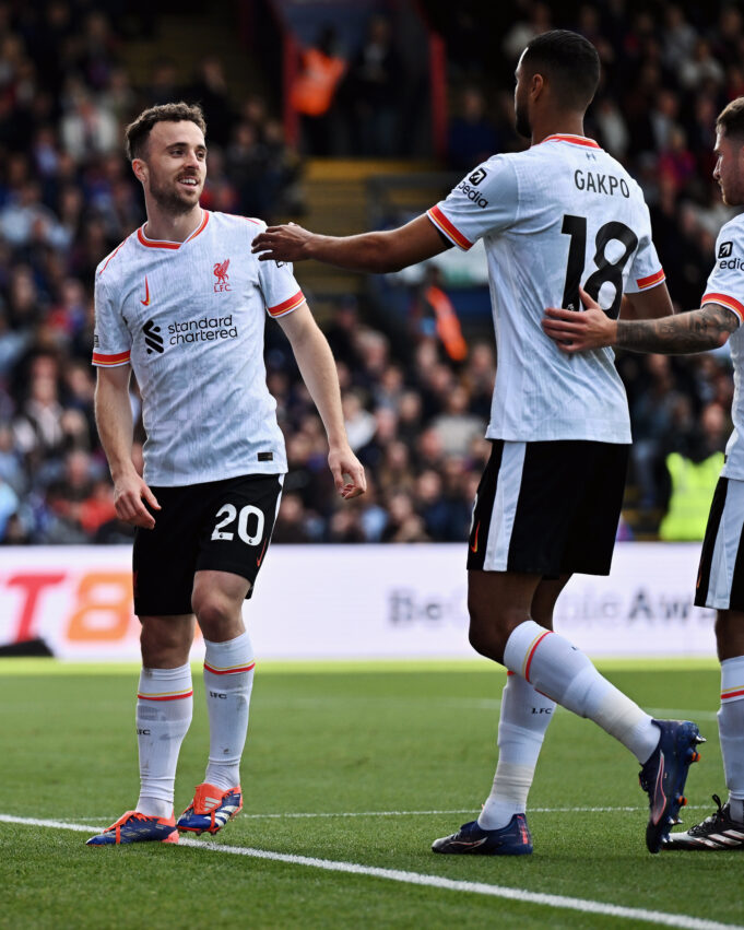 Liverpool’s Perfect Start Continues with Jota’s Goal Against Palace