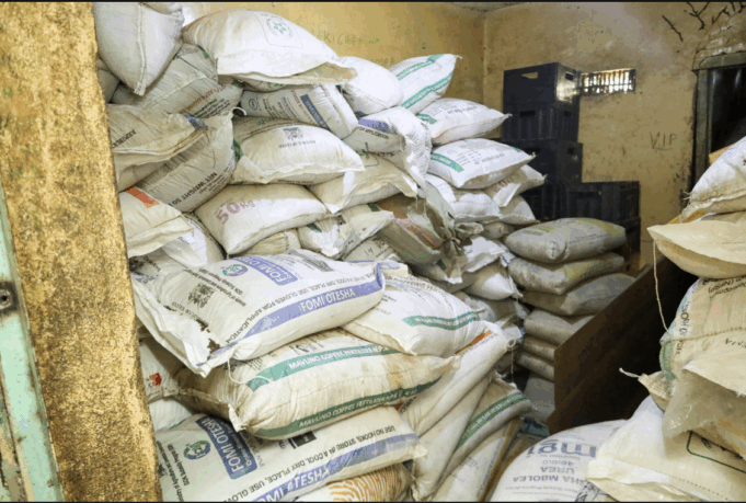 Crackdown on Maua NCPB Depot Looting: 8 Arrested, Thousands of Fertilizer Bags Recovered