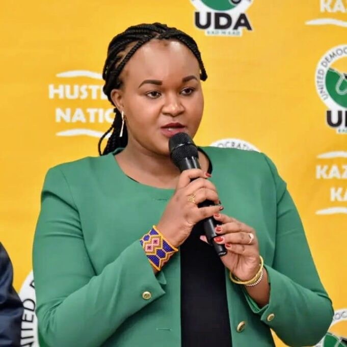 UDA’S Antonellah Kakuko Launches A Stinging Attack Gachagua, throws weight behind President Ruto