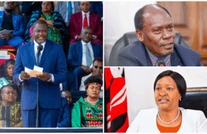 Geoffrey Ruku, Rebecca Miano, and William Kabogo Lead as Top Cabinet Secretaries in 2025 Survey